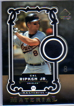 2007 SP Legendary Cuts Masterful Materials #CR Cal Ripken Jr.