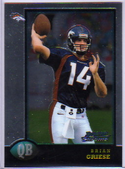 1998 Bowman Chrome #7 Brian Griese RC