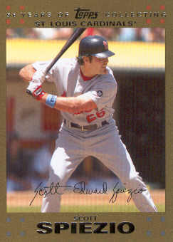 2007 Topps Update Gold #44 Scott Spiezio