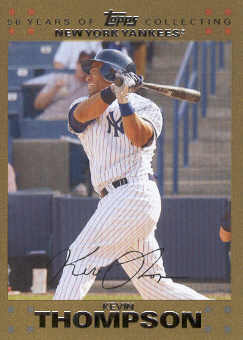 2007 Topps Update Gold #86 Kevin Thompson