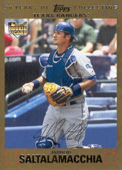 2007 Topps Update Gold #159 Jarrod Saltalamacchia