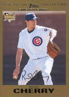 2007 Topps Update Gold #163 Rocky Cherry