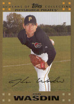 2007 Topps Update Gold #309 John Wasdin