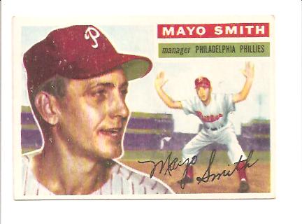 1956 Topps #60 Mayo Smith MG DP