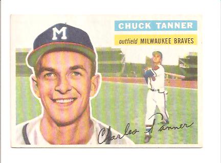 1956 Topps #69 Chuck Tanner
