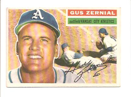 1956 Topps #45 Gus Zernial