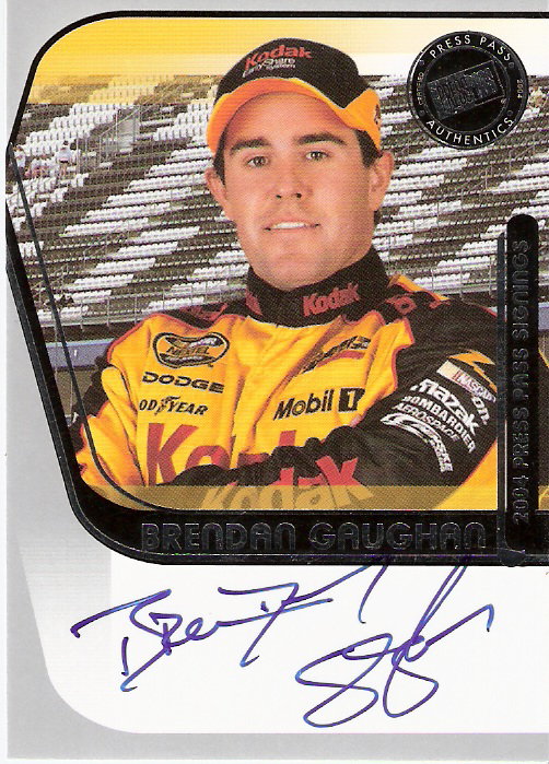 2004 Press Pass Signings #20 Brendan Gaughan O/P/S/T/V