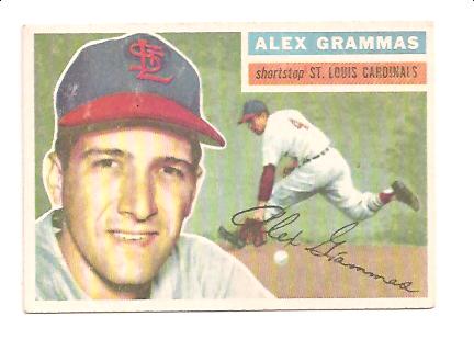 1956 Topps #37 Alex Grammas