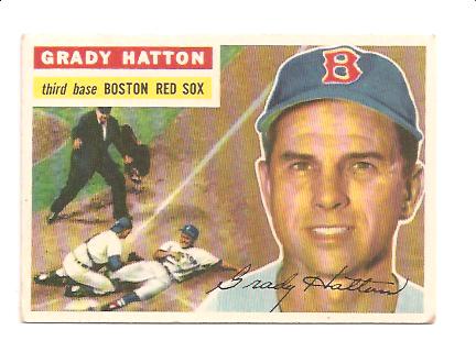 1956 Topps #26A Grady Hatton GB