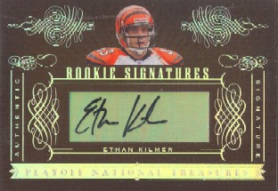 2006 Playoff National Treasures #163 Ethan Kilmer AU RC