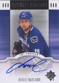 2007-08 Ultimate Collection Signatures #USMN Markus Naslund