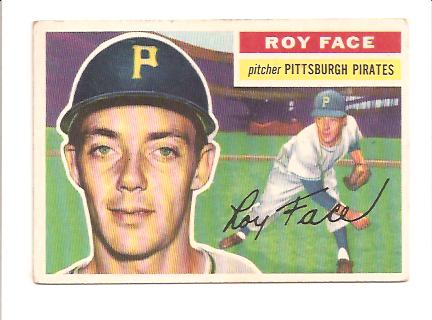 1956 Topps #13A Roy Face GB