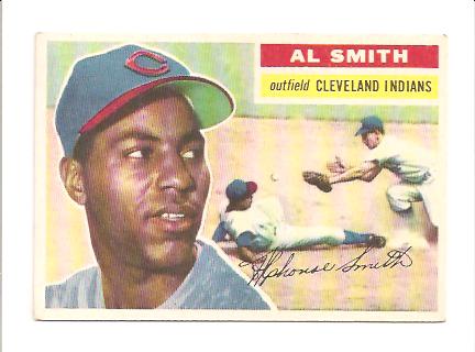1956 Topps #105 Al Smith EX Actual scan
