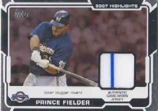 2008 Topps Highlights Relics #PF Prince Fielder A