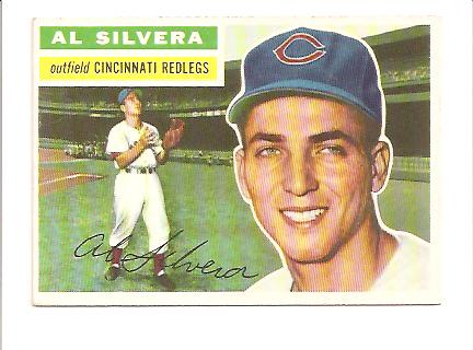 1956 Topps #137A Al Silvera WB