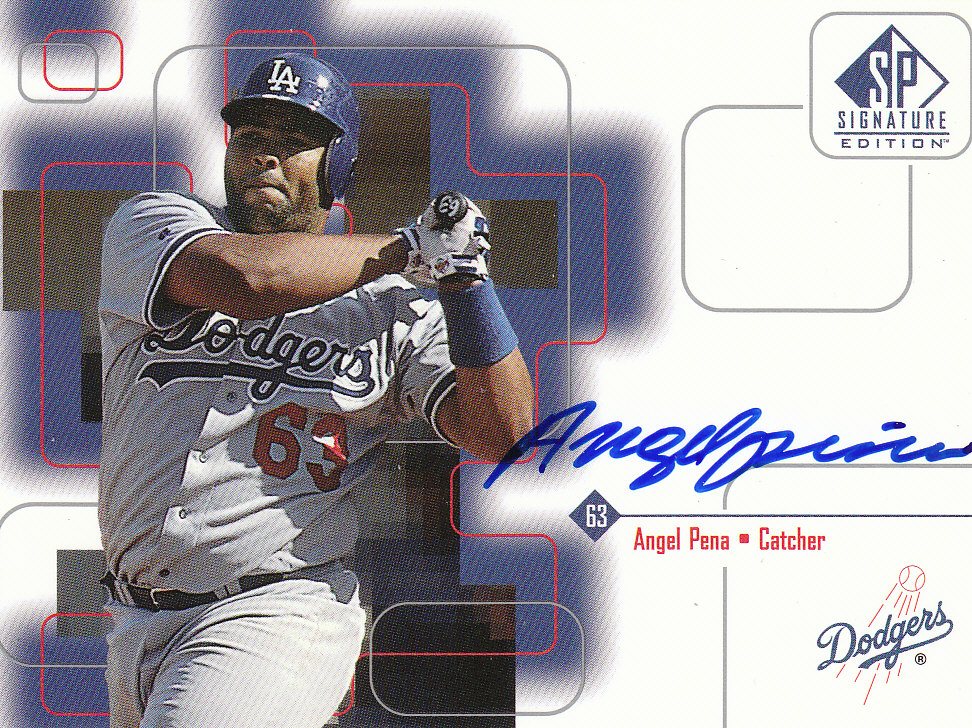 1999 SP Signature Autographs #AP Angel Pena