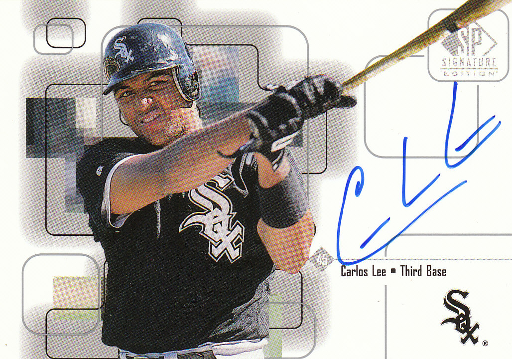 1999 SP Signature Autographs #CL Carlos Lee