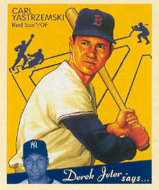 2008 Upper Deck Goudey Mini Blue Backs #204 Carl Yastrzemski