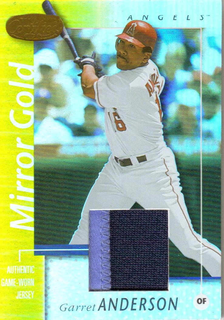 2002 Leaf Certified Mirror Gold #41 Terrence Long Jsy