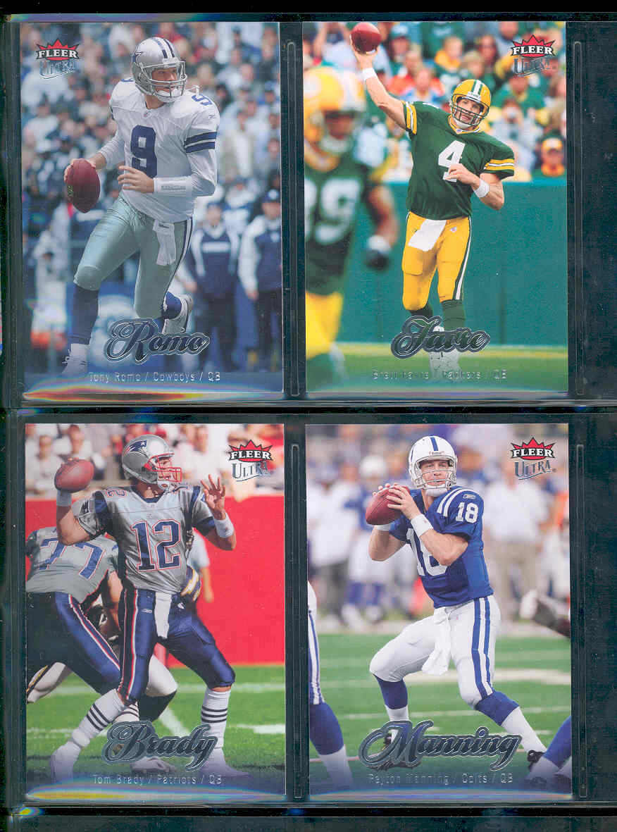2007 Ultra Football Complete Base Set 1-150 w/ Tony Romo Brett Favre Peyton Manning Tom Brady Low Shipping Cost!! 