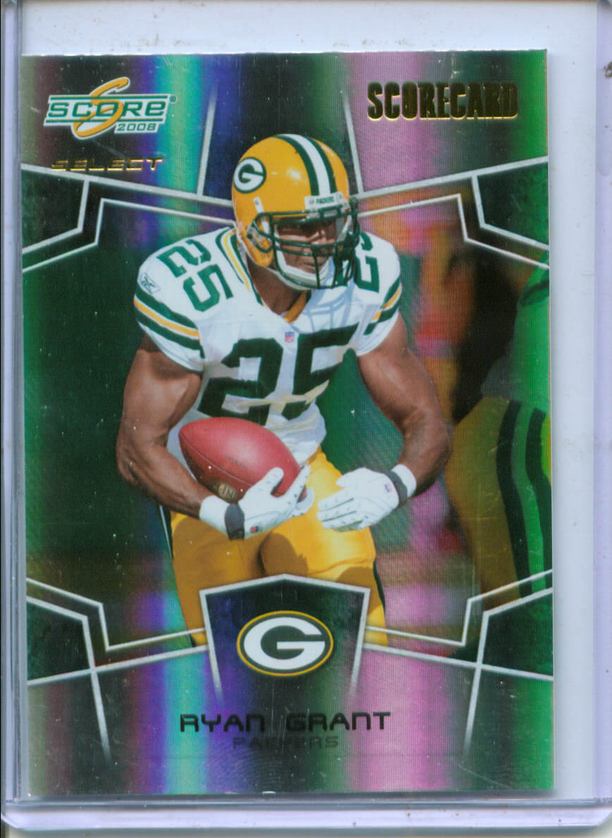 2008 Select Scorecard #107 Ryan Grant