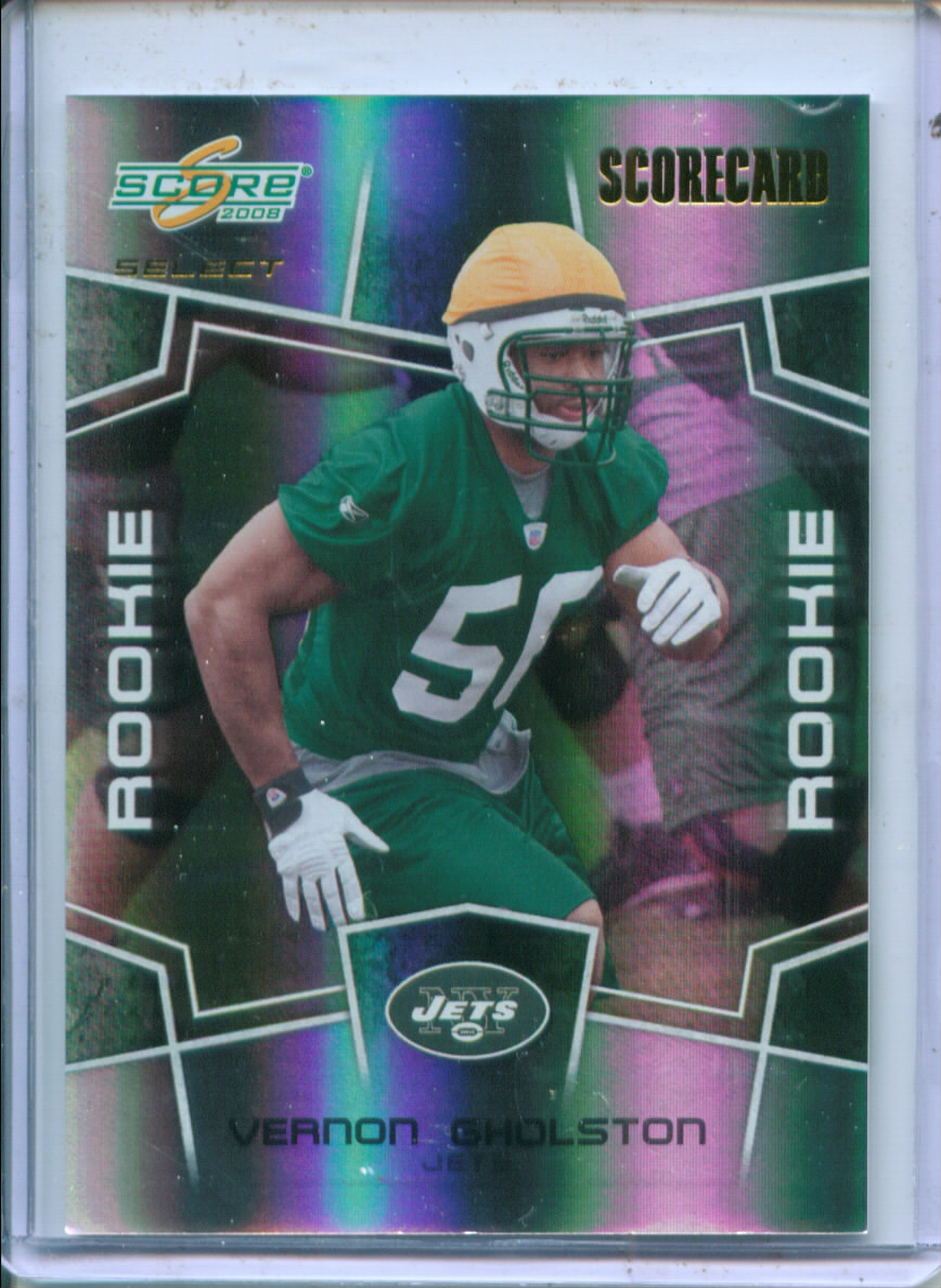2008 Select Scorecard #336 Vernon Gholston
