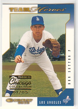 2003 Donruss Team Heroes Chicago Collection #265 Don Sutton
