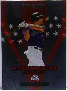 2005 Donruss Power Alley Red #24 Todd Helton