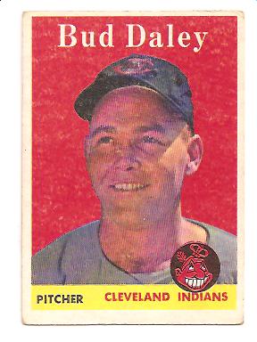 1958 Topps #222 Bud Daley EX Actual scan
