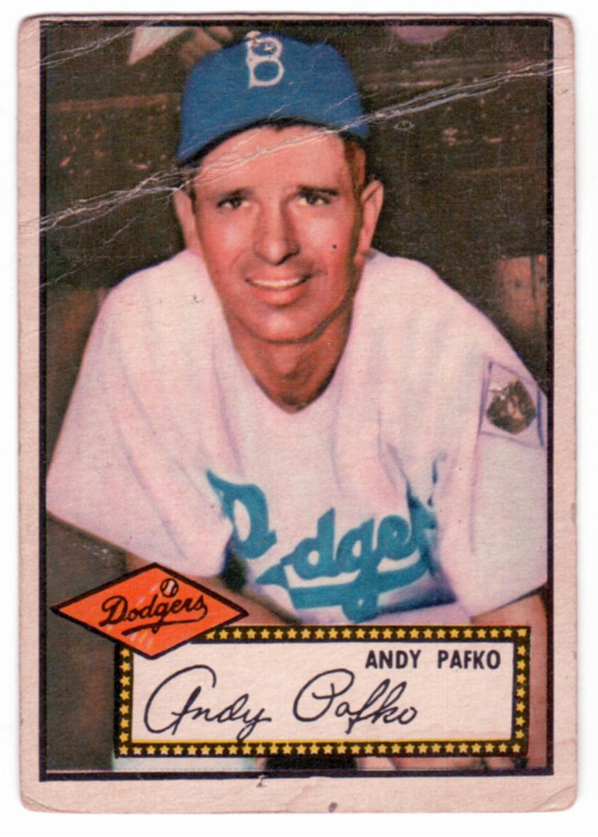 1952 Topps #1 Andy Pafko front image