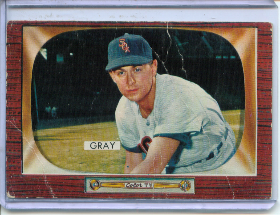 1955 Bowman #86 Ted Gray