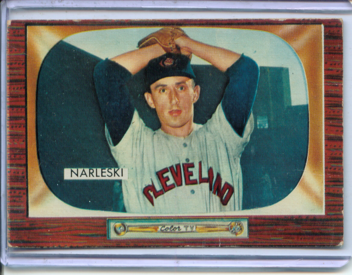 1955 Bowman #96 Ray Narleski RC