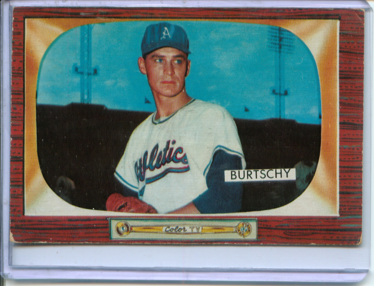 1955 Bowman #120 Ed Burtschy RC