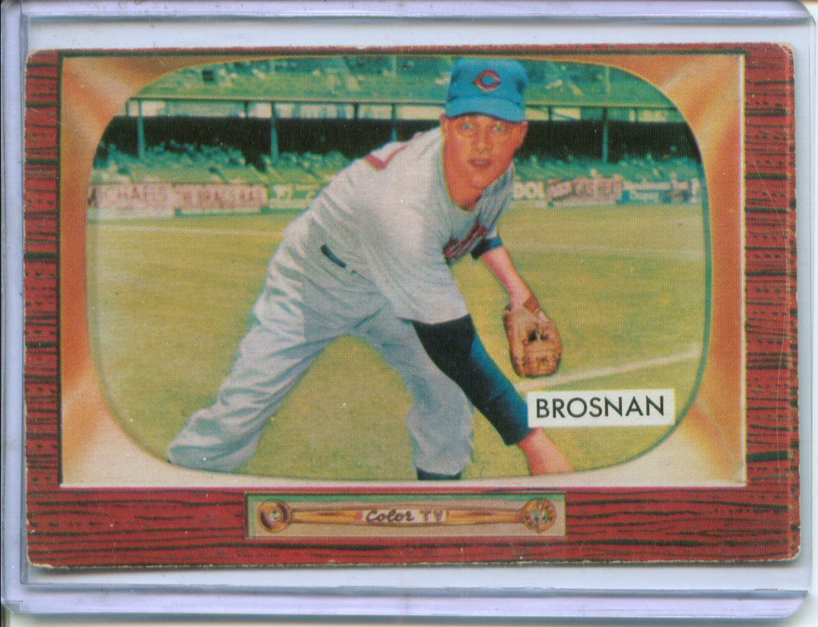 1955 Bowman #229 Jim Brosnan RC