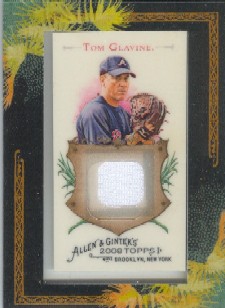 2008 Topps Allen and Ginter Relics #TG Tom Glavine Jsy C