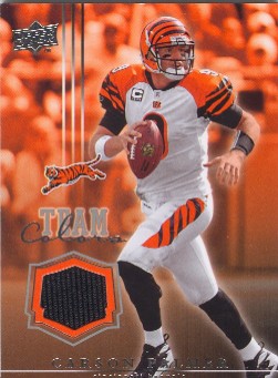 2008 Upper Deck Team Colors Jerseys #TCCP Carson Palmer