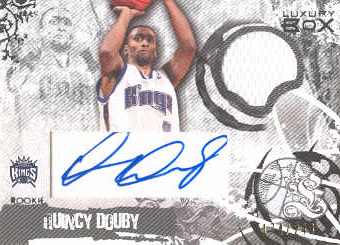 2006-07 Topps Luxury Box Rookie Relics Autographs #QD Quincy Douby