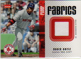 2006 Fleer Fabrics #DO David Ortiz Pants