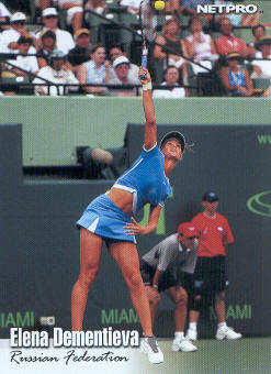 2003 NetPro #22 Elena Dementieva RC