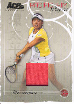 2006 Ace Authentic Grand Slam Pacific Rim Players Materials #5 Aiko Nakamura/354 *