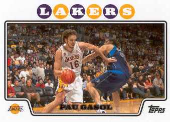 2008-09 Topps #16 Pau Gasol