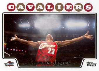 2008-09 Topps #23 LeBron James