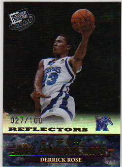 2008 Press Pass Reflectors Holofoil #45 Derrick Rose AA