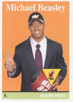 2008-09 Topps 1958-59 Variations #197 Michael Beasley