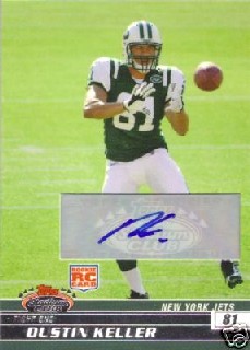 2008 Stadium Club Rookie Autographs #134 Dustin Keller C