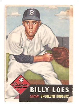 1953 Topps #174 Billy Loes