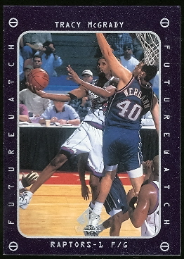 1997-98 SP Authentic #166 Tracy McGrady FW RC