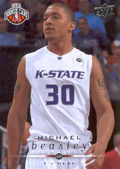 2008-09 Upper Deck #260 Michael Beasley RC
