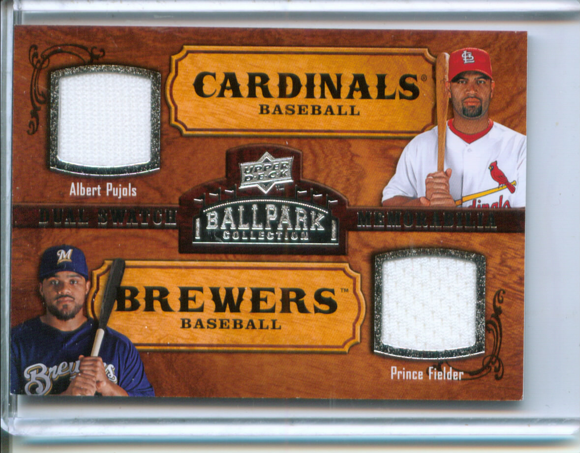 2008 Upper Deck Ballpark Collection #176 Albert Pujols/Prince Fielder