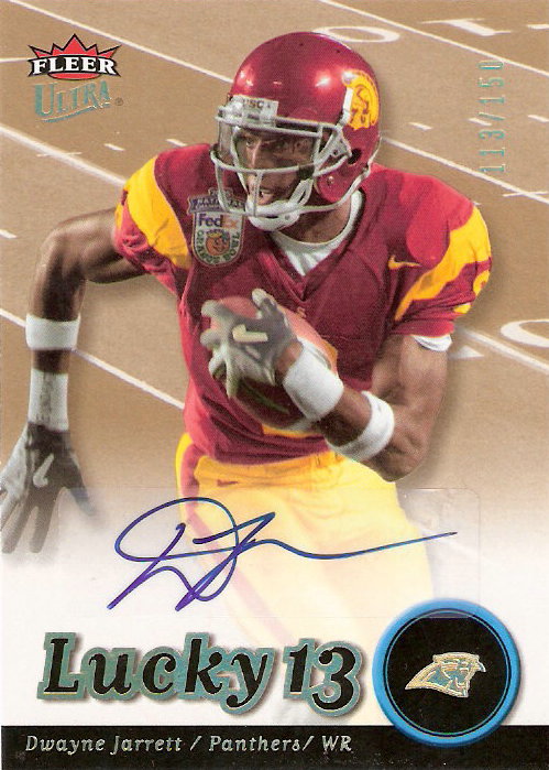 2007 Ultra Rookie Autographs #213 Dwayne Jarrett L13/150